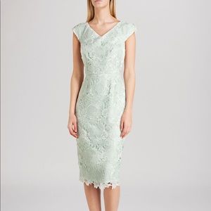 Ted Baker Womens Velmia V Neck Fitted Lace Dress